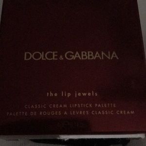 Dolce & Gabbana lip jewels in ruby container!